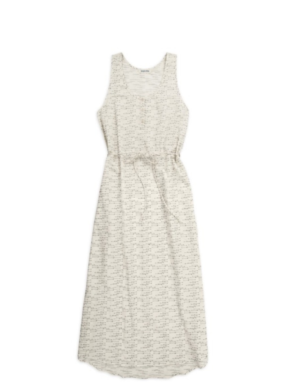 Taylor Stitch Venice Dress in Indigo Jacquard